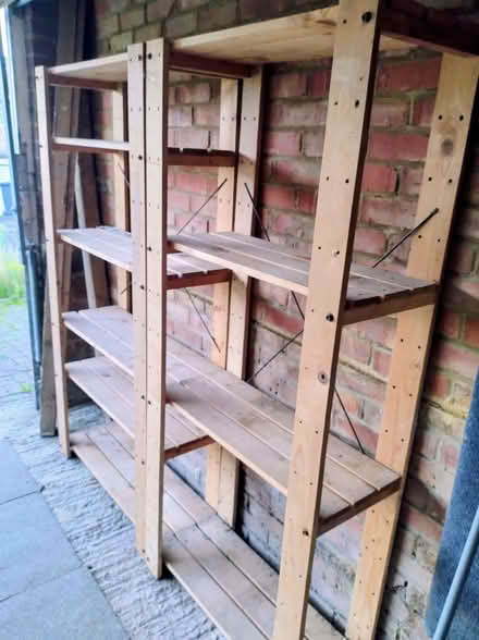 Photo of free Pine storage shelf unit x 2 (Sunnyside RH19) #2