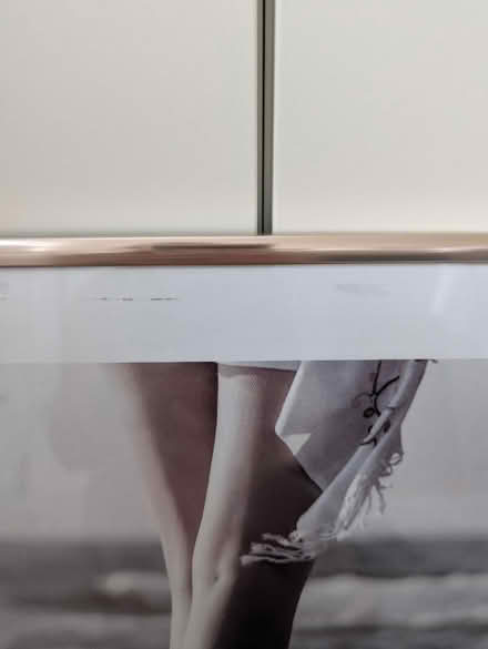Photo of free Rose gold picture frame (Feering) #3