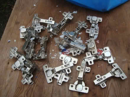 Photo of free New kitchen cupboard hinges (Nomansland SP5) #2