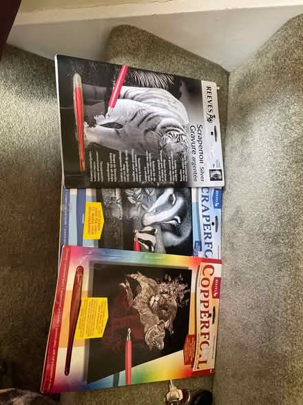 Photo of free Scraper foil sets x 3 (Blacklands TN34) #1
