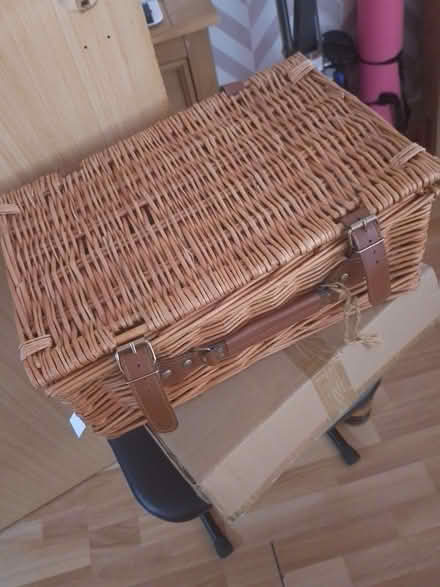 Photo of free Wicker picnic hamper (Phippsville) #1