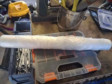 Photo of Plastic sheeting CLEAR reasonably strong (Stoke Holy Cross NR14) #1