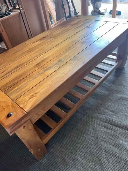 Photo of free Big sturdy coffee table (oak?) (Charlton OX12) #2