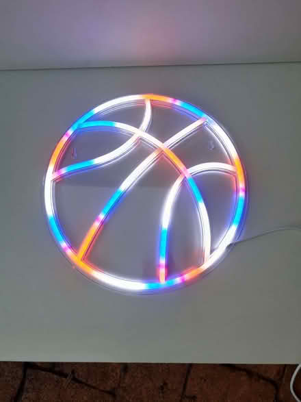 Photo of free Basketball-shaped LED wall light (Chineham RG24) #3