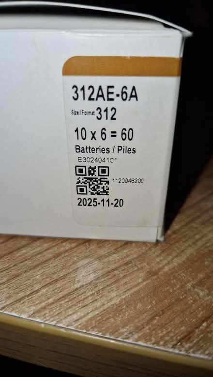 Photo of free Hearing Aid Batteries (Horsham Station) #3