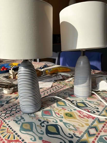 Photo of free 2 matching small lamps (Chiswick W4) #1