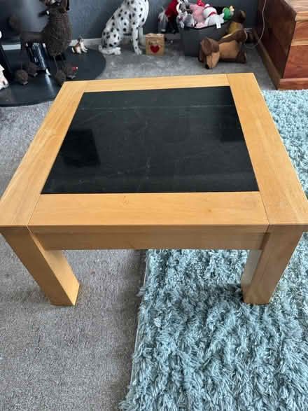 Photo of free Oak and granite coffee table (Wetherby LS22) #4