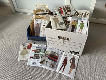 Photo of free Large collection of sewing patterns (Elmers End BR3) #1