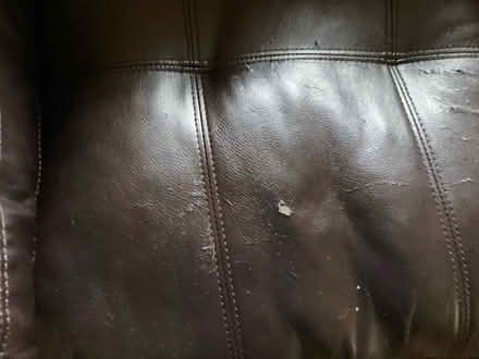 Photo of free Faux Leather Loveseat (Fawn-Tarentum) #2