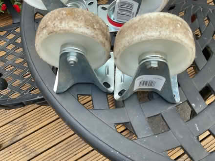 Photo of free Castor wheels (Culham OX14) #1