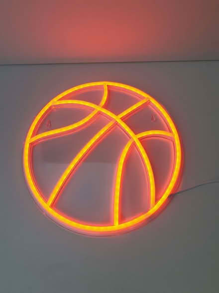 Photo of free Basketball-shaped LED wall light (Chineham RG24) #2