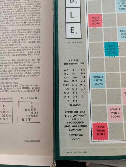 Photo of Scrabble (old edition) (Southport PR9) #2