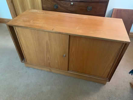 Photo of free Teak Office Cupboard (Petersfield GU32) #1