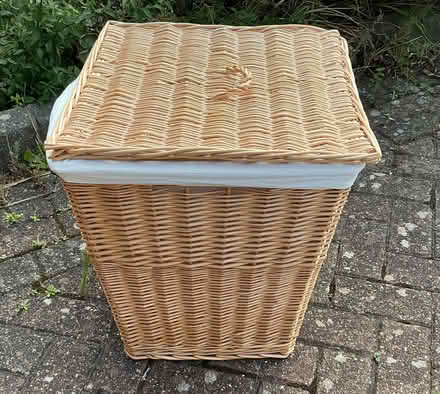 Photo of free Wicker Laundry Basket (CO14) #1