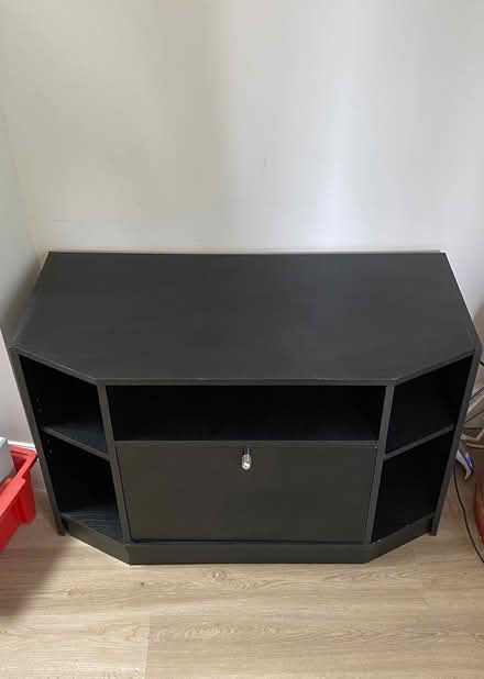 Photo of free Black TV stand (N16) #2