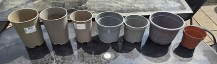 Photo of free Selection of plastic plant pots (Frimley) #1
