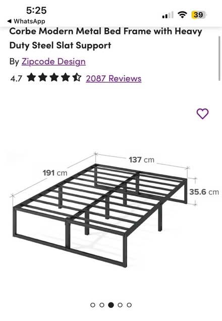 Photo of free Double bed (Islington) #3