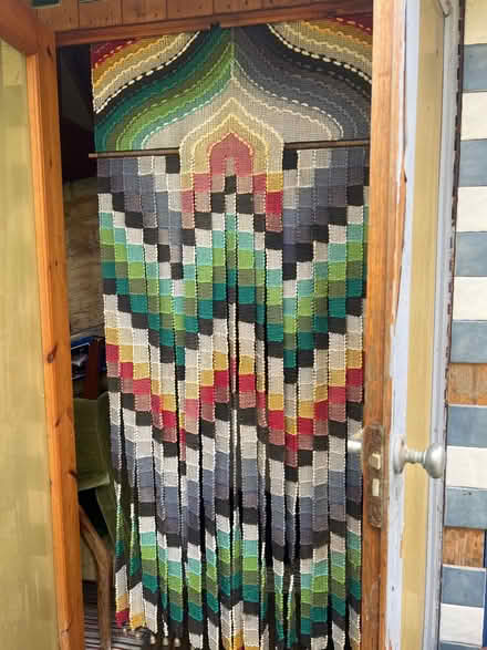 Photo of free Woven door curtain with bells (Shoreham-by-sea) #1