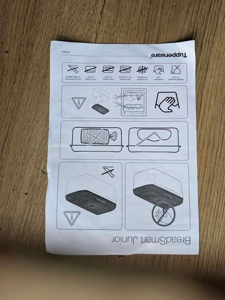 Photo of free Tupperware bread bin (Bethesda LL57) #4