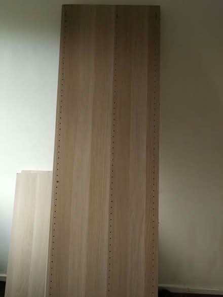 Photo of free IKEA pax wardrobe frame , white stained oak effect (Timperley WA15) #1