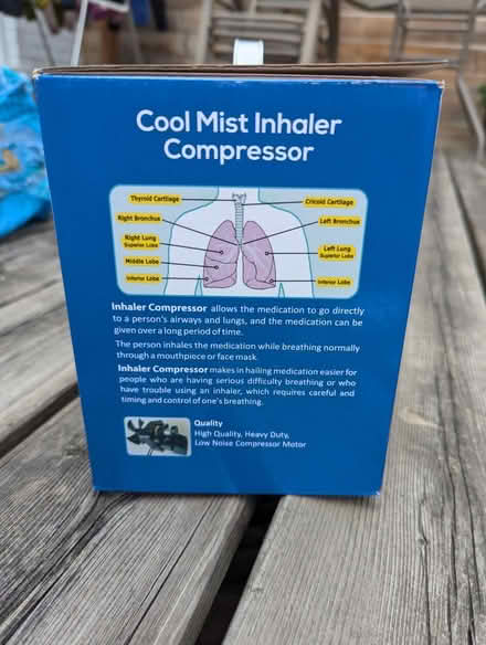 Photo of free Inhaler compressor (Sandy Hill) #3