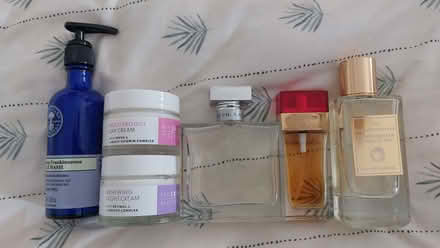 Photo of free Part used face cream and perfume. (Oldfield Park) #1