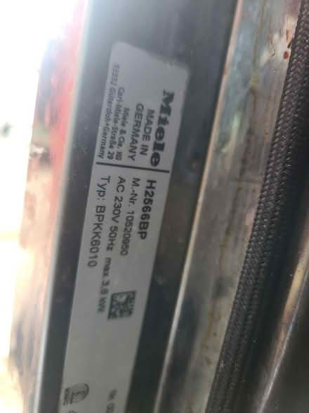 Photo of free Miele built in oven (Harpenden central) #2