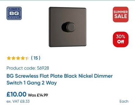 Photo of Dimmer switch (Dartford DA1) #1