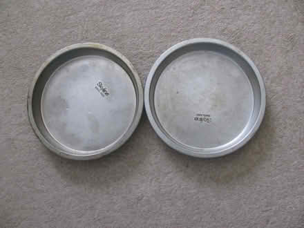 Photo of free Two 7" (18 cm) sandwich cake tins (BR4 - West Wickham south side) #1