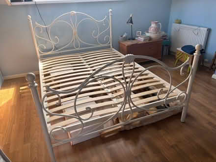 Photo of free Double bed (Bare LA4) #1