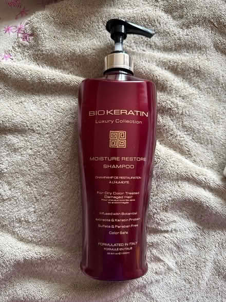 Photo of free Biokeratin shampoo (Tinshill LS16) #1