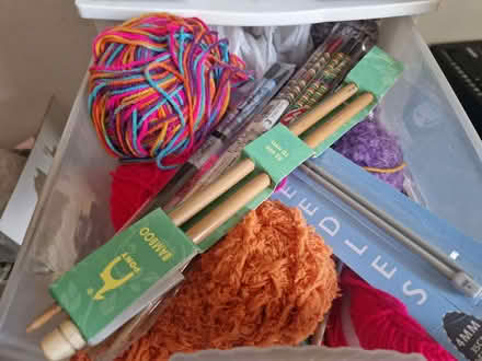 Photo of free Wool, crafting tools and sundry crafting materials (N1) #1