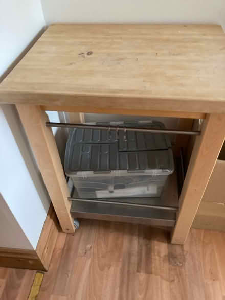Photo of free Kitchen chopping trolley (Andover Road) #1