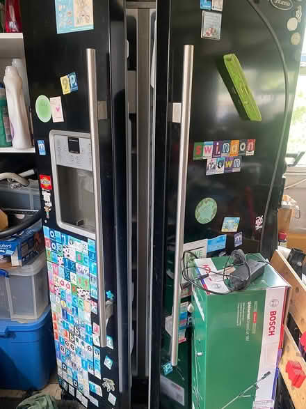 Photo of free American style fridge freezer (Fishbourne Chichester) #3