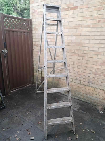 Photo of free A-frame Aluminium Ladder (Lordswood SO16) #1