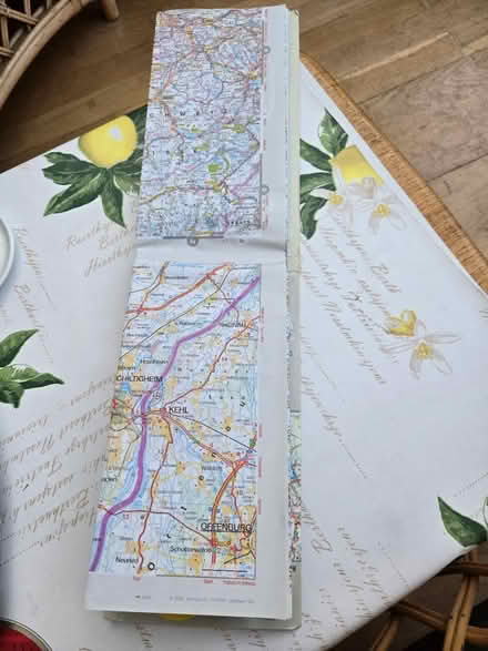 Photo of free France Touring Map (Melksham SN12) #3