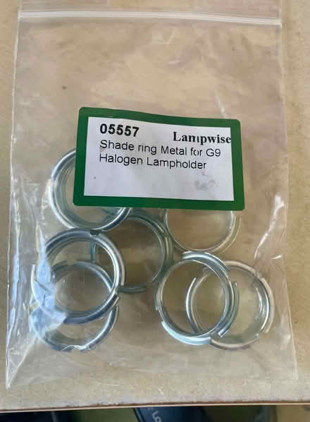 Photo of free G9 lampshade rings (Elmers End BR3) #1