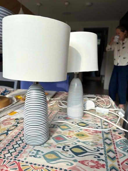 Photo of free 2 matching small lamps (Chiswick W4) #2