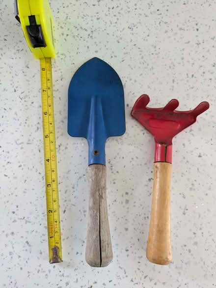 Photo of free Small trowel and rake (Buckhurst Hill IG9) #1