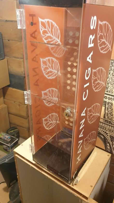 Photo of free Cigar display cupboard (Beech road, chorlton) #1