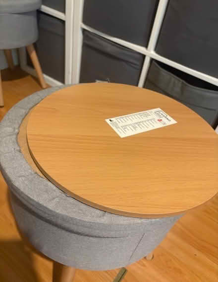Photo of free Storage Foot stool (Colliers wood SW19) #2