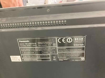 Photo of free Panasonic tv (Bow E3) #3
