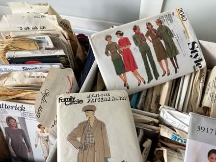 Photo of free Large collection of sewing patterns (Elmers End BR3) #2