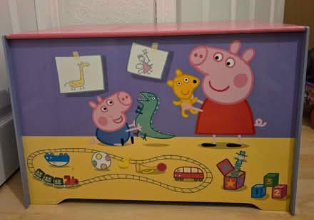 Photo of free Peppa Pig toy chest (NW10) #1