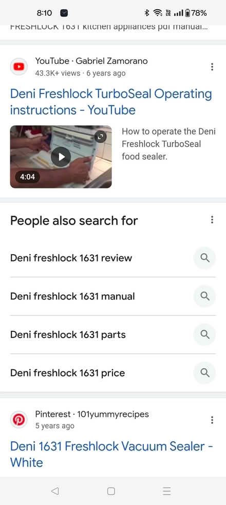 Photo of free Deni Freshlock 1631 snackbag sealer (Sandpoint/Magnuson) #1