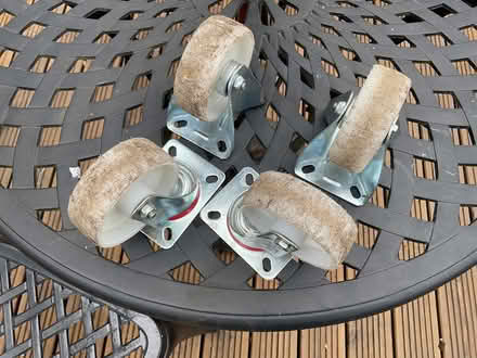 Photo of free Castor wheels (Culham OX14) #3