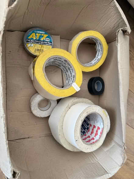 Photo of free box of tapes (ha28qz) #1