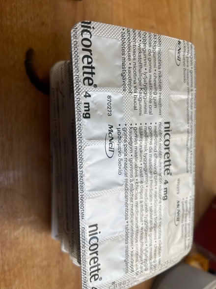 Photo of free Nicotine replacement stuff (Aldrington BN3) #2