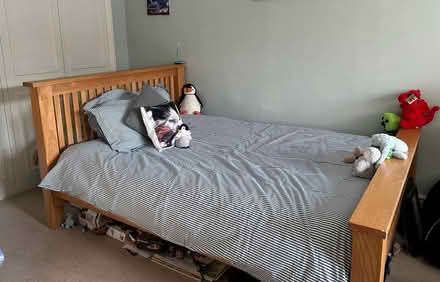 Photo of free Solid Wooden Double Bed (CT13) #2