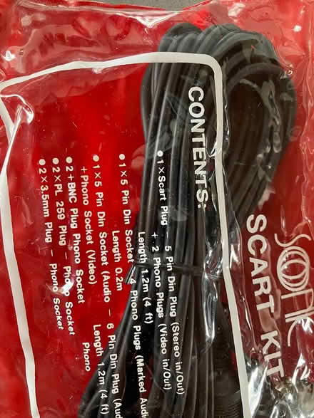 Photo of free Sonic scart kit (Coulsdon, nr, train station) #2